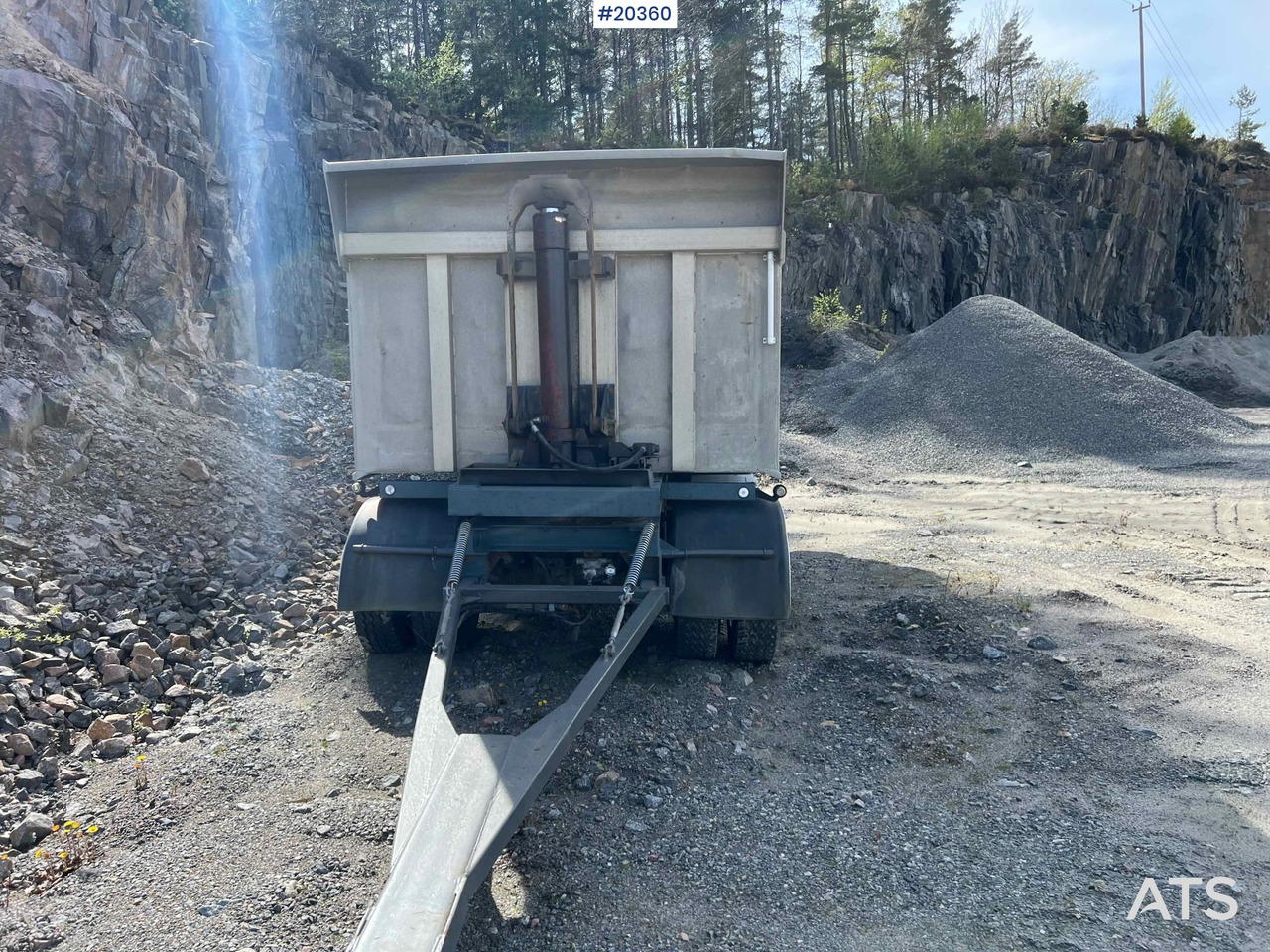 Tipper trailer Maur 3 akslet slephenger: picture 14