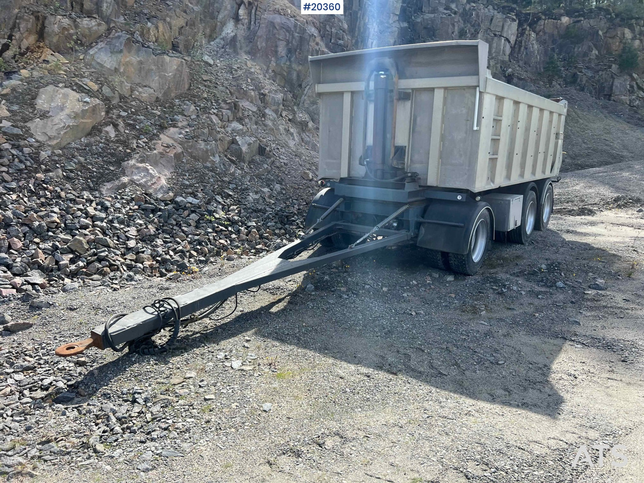 Tipper trailer Maur 3 akslet slephenger: picture 9