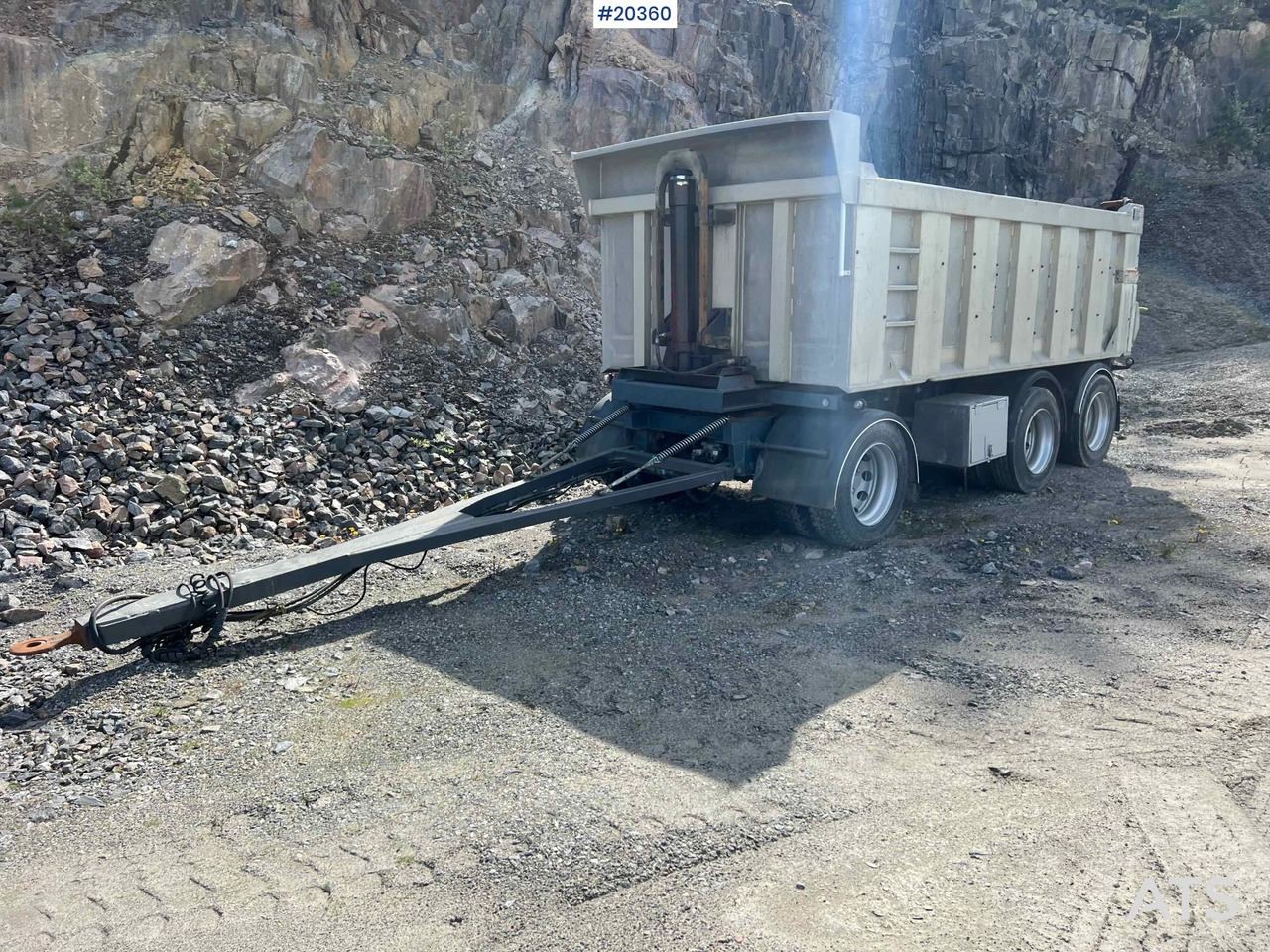 Tipper trailer Maur 3 akslet slephenger: picture 12