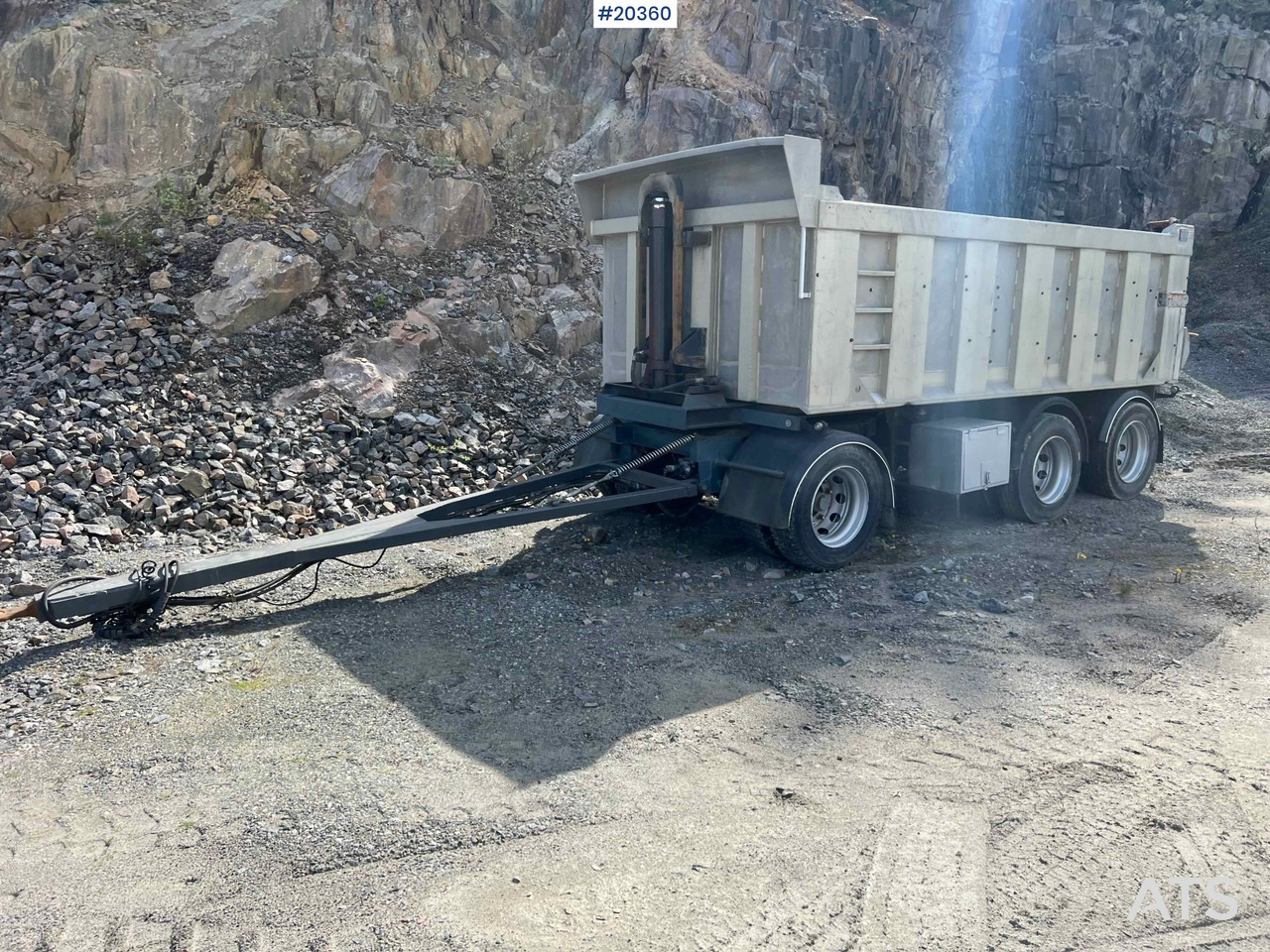 Tipper trailer Maur 3 akslet slephenger: picture 13