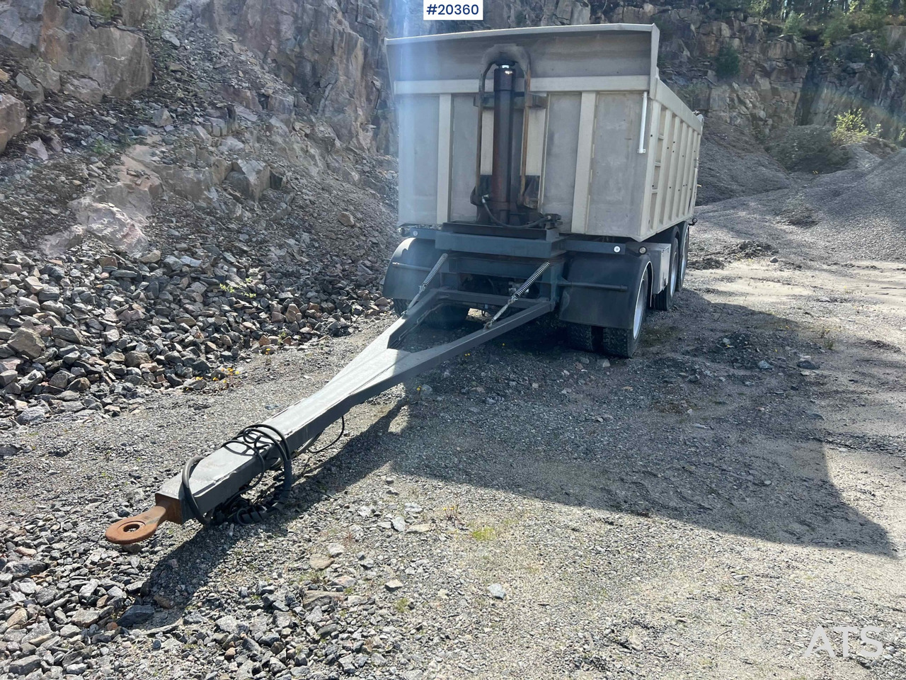 Tipper trailer Maur 3 akslet slephenger: picture 8