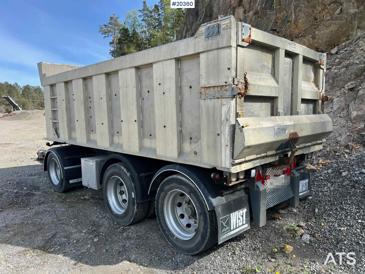 Tipper trailer Maur 3 akslet slephenger: picture 19