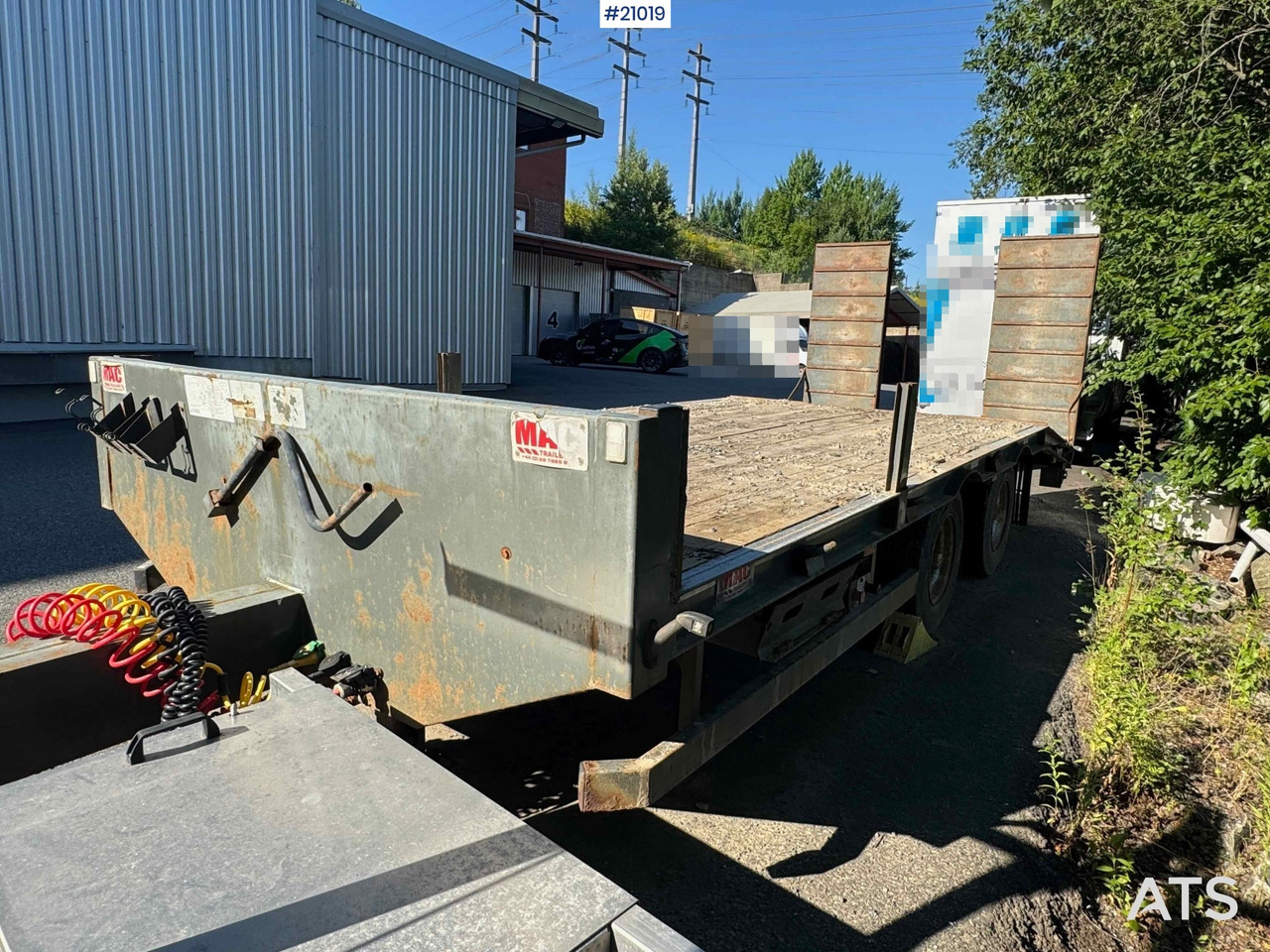 McCauley maskinhenger - Low loader trailer: picture 5 McCauley maskinhenger - Low loader trailer: picture 5