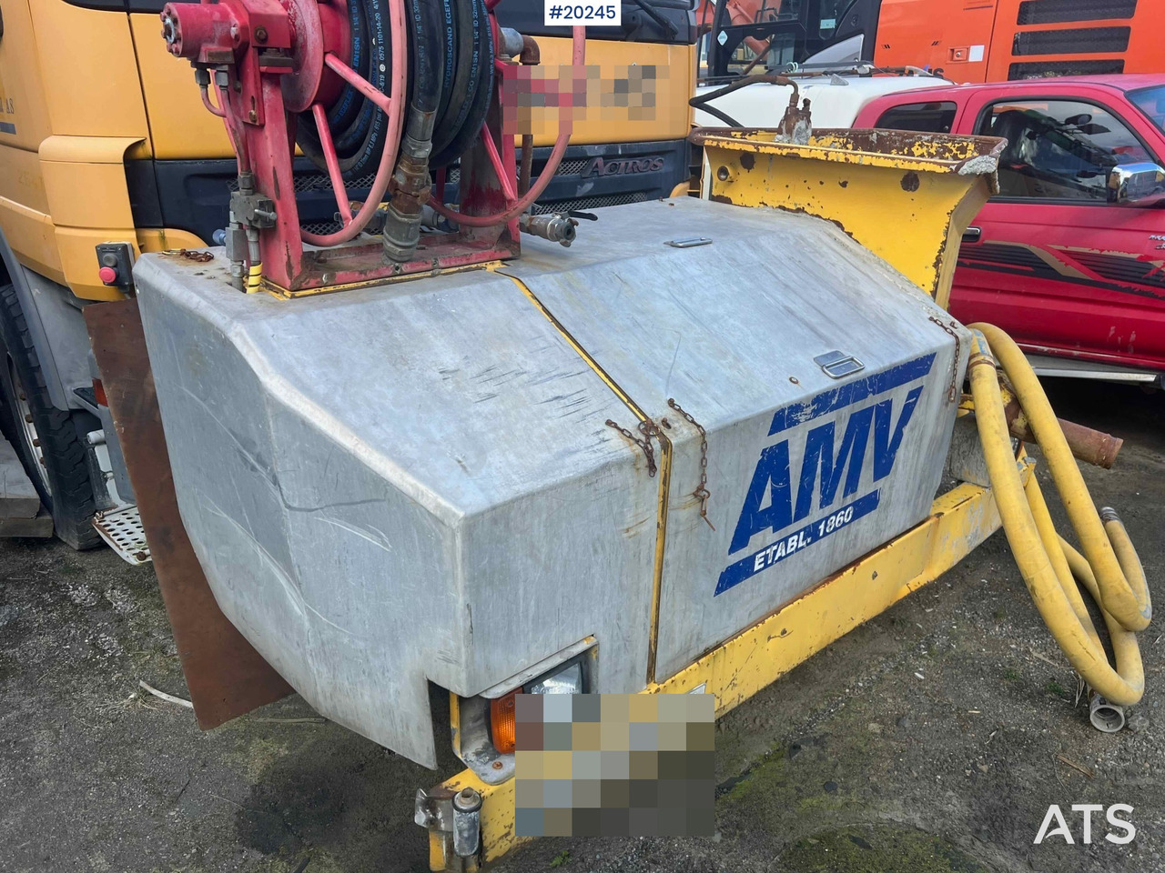 Leasing of Mercedes Actros 2641 6x4 M/ 2008 AMV 7450 Betong sprøyterigg påbygg Mercedes Actros 2641 6x4 M/ 2008 AMV 7450 Betong sprøyterigg påbygg: picture 26 Leasing of Mercedes Actros 2641 6x4 M/ 2008 AMV 7450 Betong sprøyterigg påbygg Mercedes Actros 2641 6x4 M/ 2008 AMV 7450 Betong sprøyterigg påbygg: picture 26