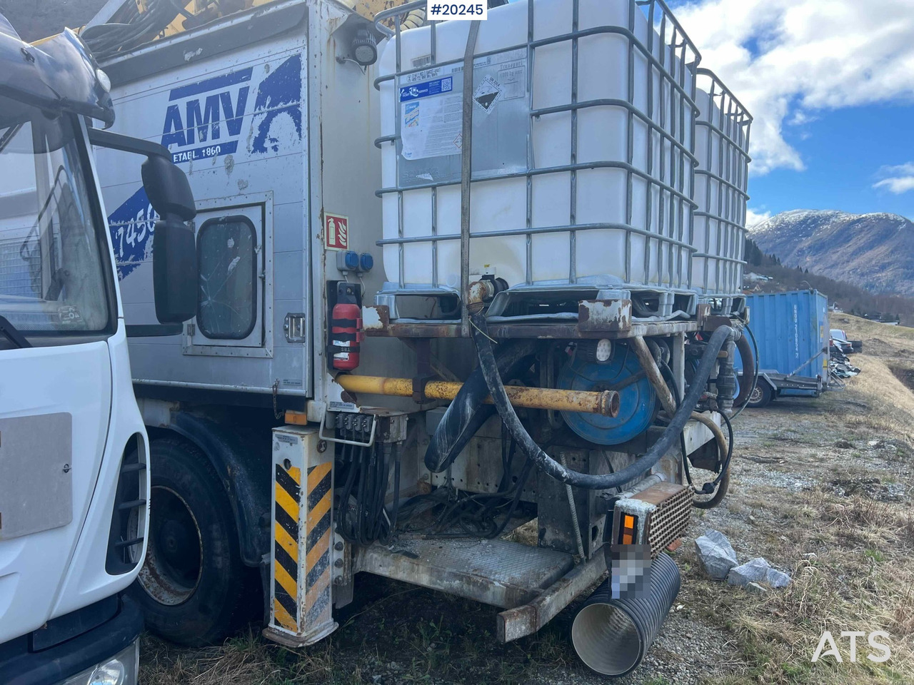 Leasing of Mercedes Actros 2641 6x4 M/ 2008 AMV 7450 Betong sprøyterigg påbygg Mercedes Actros 2641 6x4 M/ 2008 AMV 7450 Betong sprøyterigg påbygg: picture 8 Leasing of Mercedes Actros 2641 6x4 M/ 2008 AMV 7450 Betong sprøyterigg påbygg Mercedes Actros 2641 6x4 M/ 2008 AMV 7450 Betong sprøyterigg påbygg: picture 8