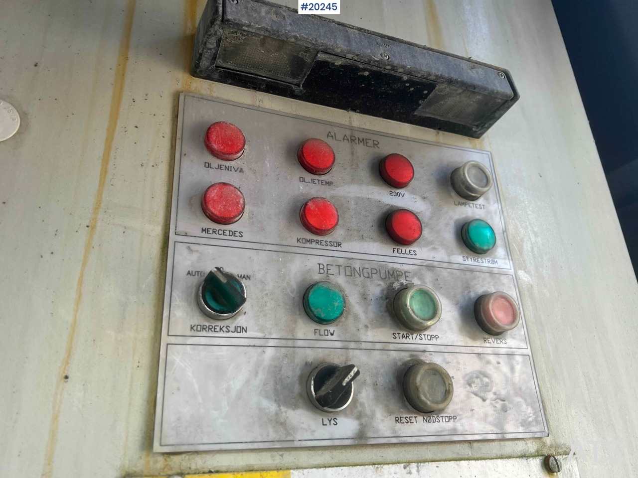 Leasing of Mercedes Actros 2641 6x4 M/ 2008 AMV 7450 Betong sprøyterigg påbygg Mercedes Actros 2641 6x4 M/ 2008 AMV 7450 Betong sprøyterigg påbygg: picture 17 Leasing of Mercedes Actros 2641 6x4 M/ 2008 AMV 7450 Betong sprøyterigg påbygg Mercedes Actros 2641 6x4 M/ 2008 AMV 7450 Betong sprøyterigg påbygg: picture 17