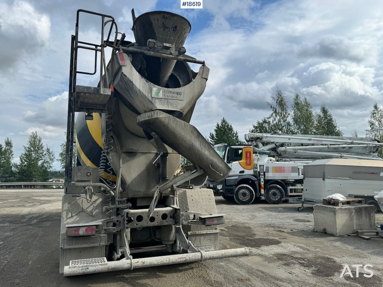 Mercedes Arocs 3246 - Concrete mixer truck: picture 4 Mercedes Arocs 3246 - Concrete mixer truck: picture 4