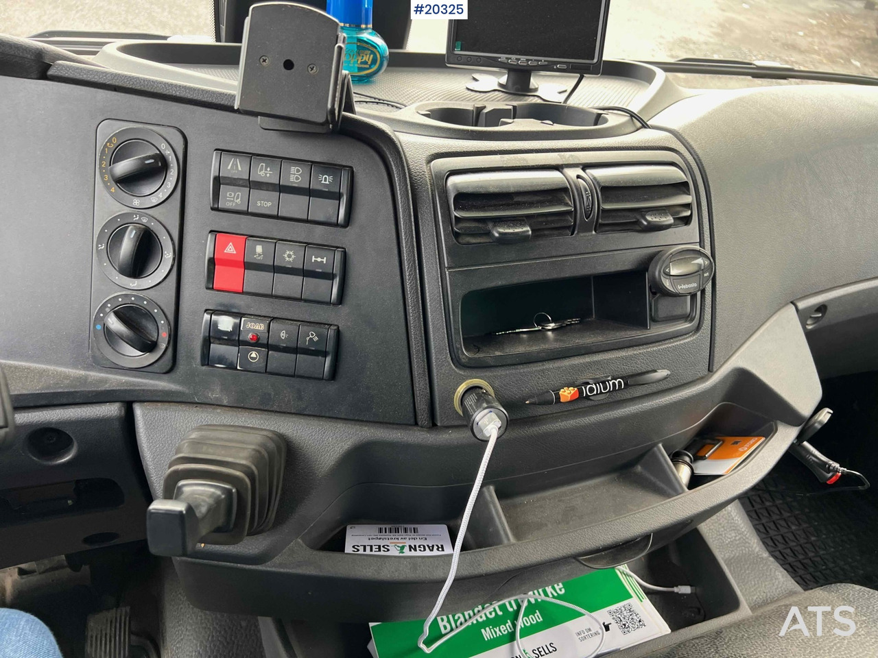 Skip loader truck Mercedes Atego 1524 4x2 Liftdumper. SE VIDEO: picture 39