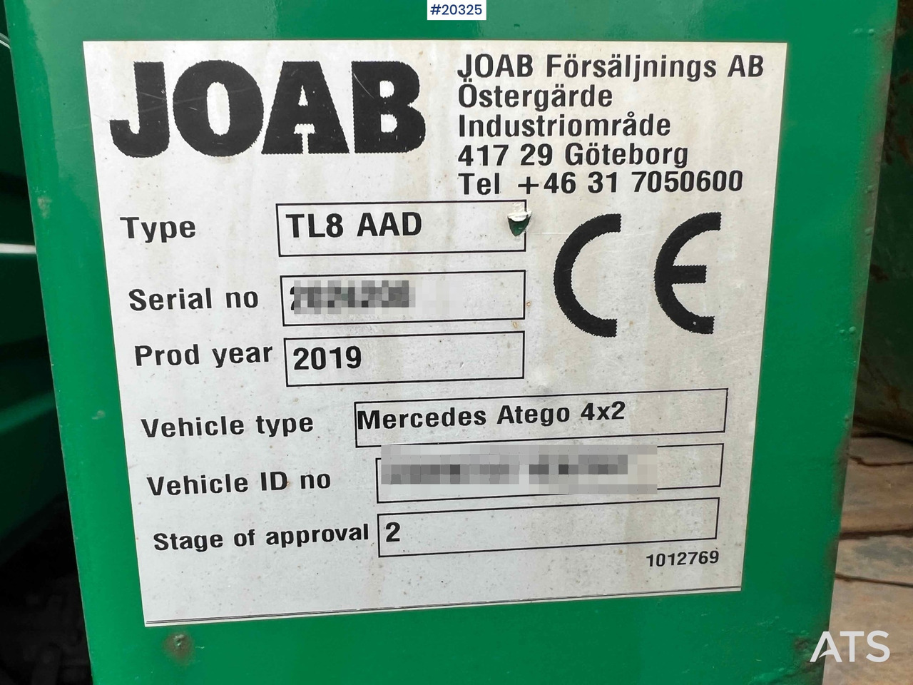 Skip loader truck Mercedes Atego 1524: picture 50