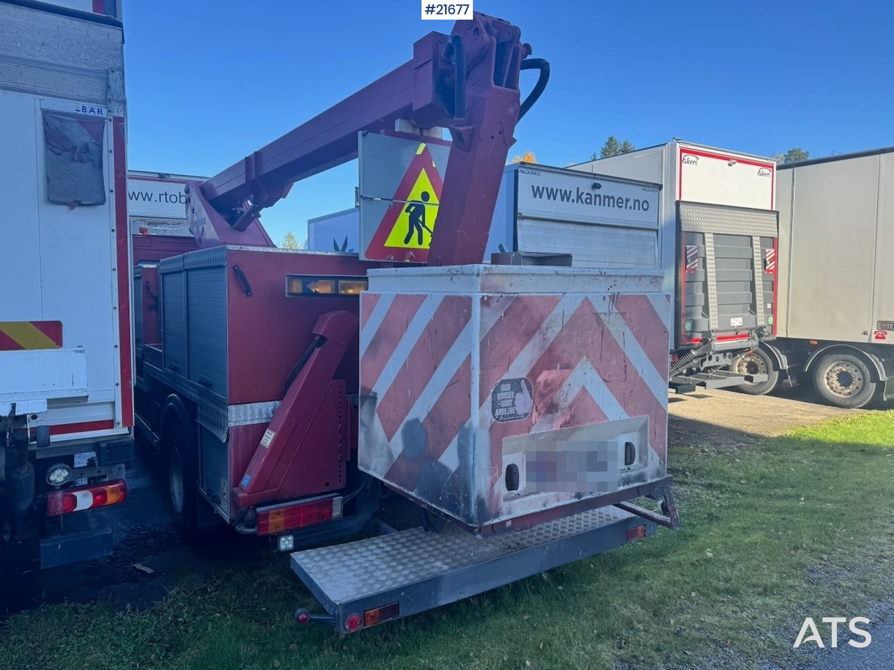 Mercedes-Benz Mercedes Atego 4x2 18 meters Liftbil - Truck mounted aerial platform: picture 3 Mercedes-Benz Mercedes Atego 4x2 18 meters Liftbil - Truck mounted aerial platform: picture 3