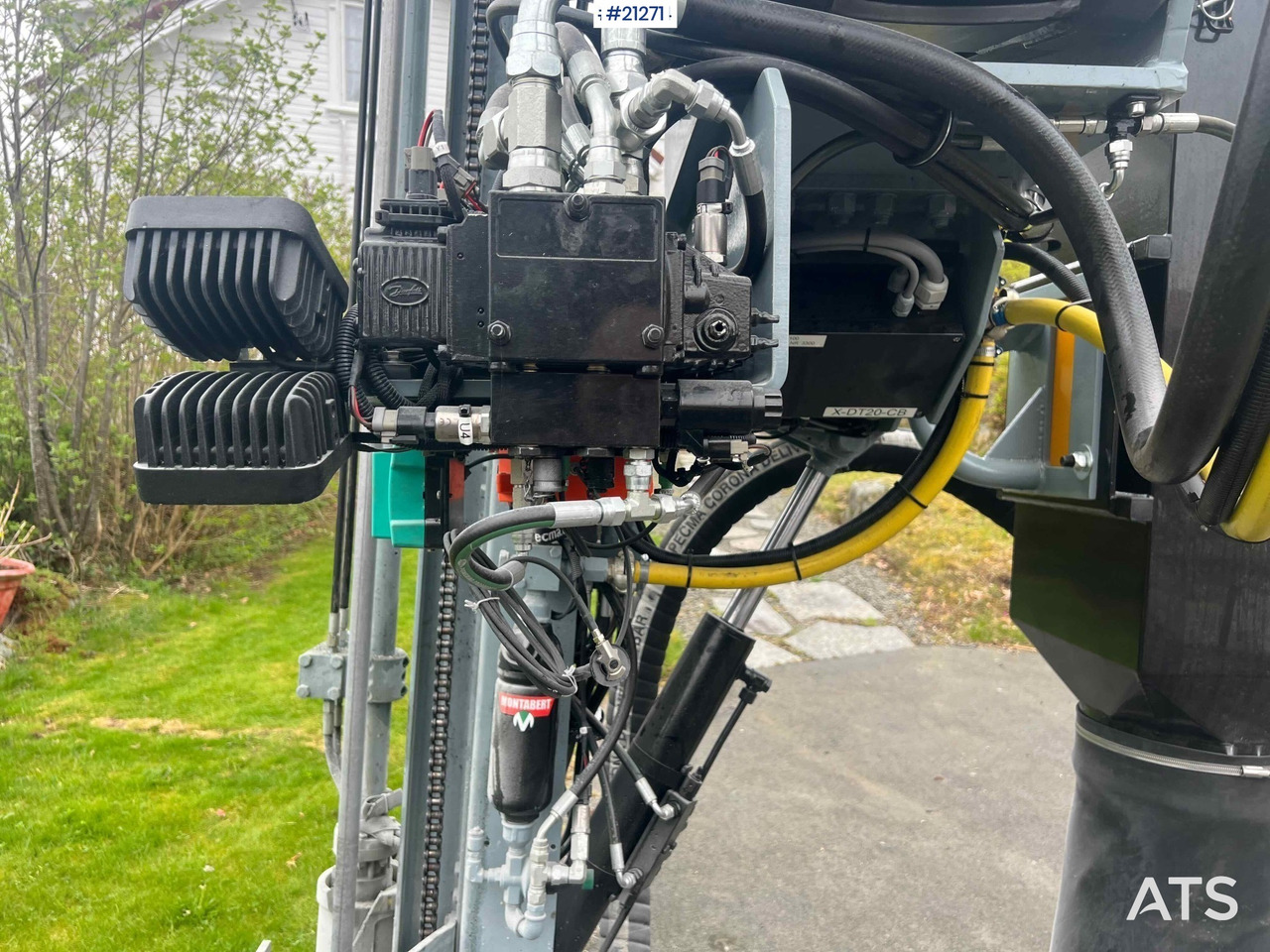 Drilling rig Montabert micro borretårn betydelig oppgradert m/ hc25 hammer og stangskifter: picture 18