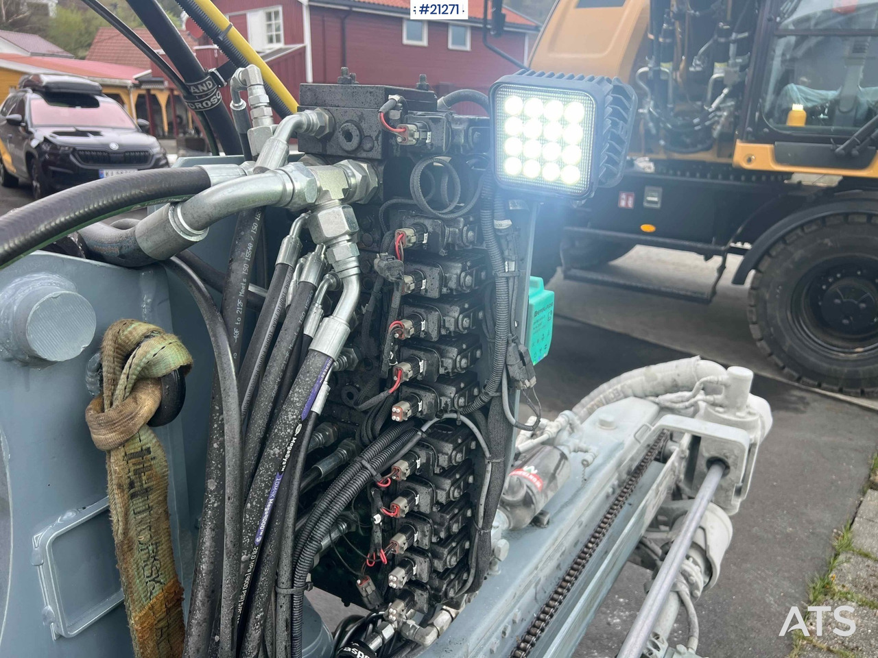 Drilling rig Montabert micro borretårn betydelig oppgradert m/ hc25 hammer og stangskifter: picture 29