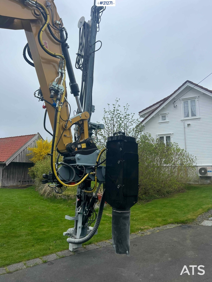 Drilling rig Montabert micro borretårn betydelig oppgradert m/ hc25 hammer og stangskifter: picture 8