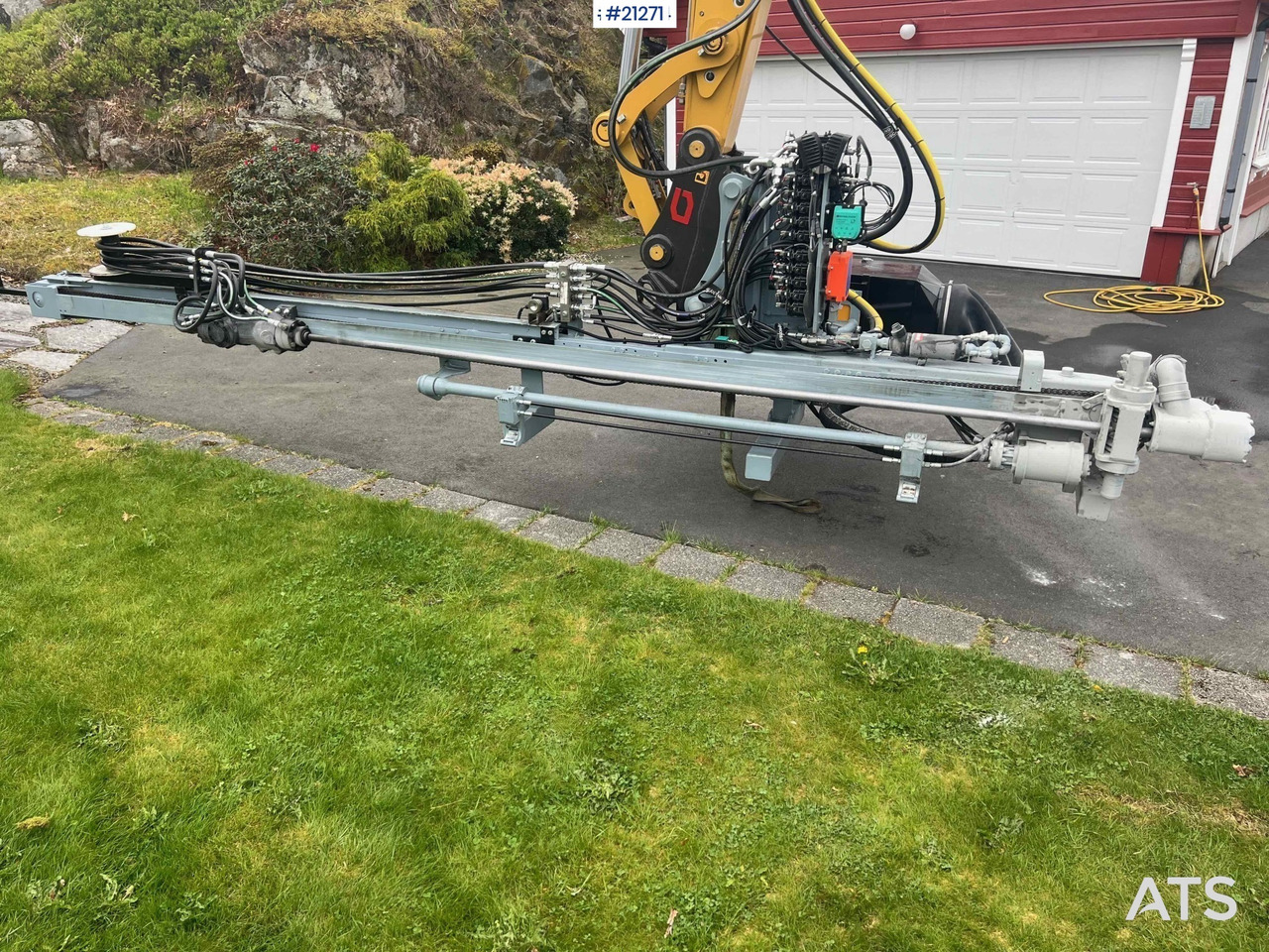 Drilling rig Montabert micro borretårn betydelig oppgradert m/ hc25 hammer og stangskifter: picture 19