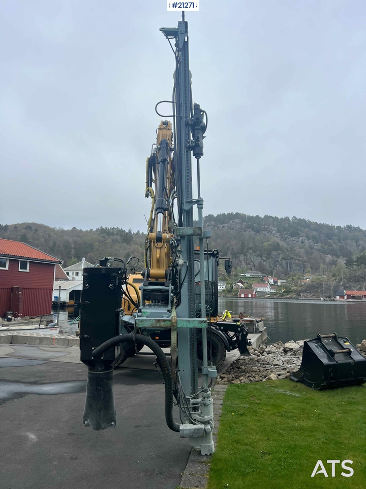 Montabert micro borretårn betydelig oppgradert m/ hc25 hammer og stangskifter - Drilling rig: picture 3 Montabert micro borretårn betydelig oppgradert m/ hc25 hammer og stangskifter - Drilling rig: picture 3