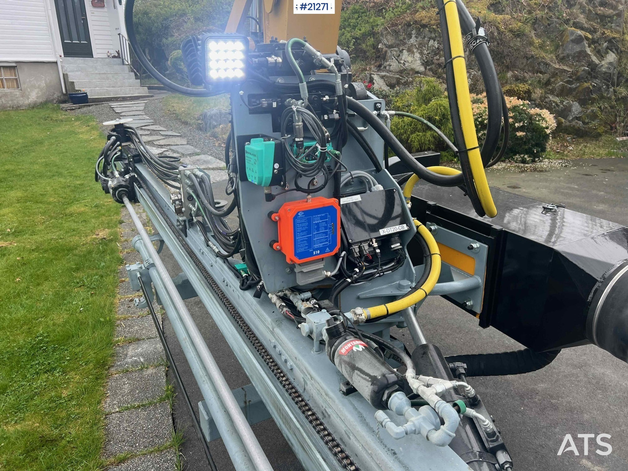 Drilling rig Montabert micro borretårn betydelig oppgradert m/ hc25 hammer og stangskifter: picture 23