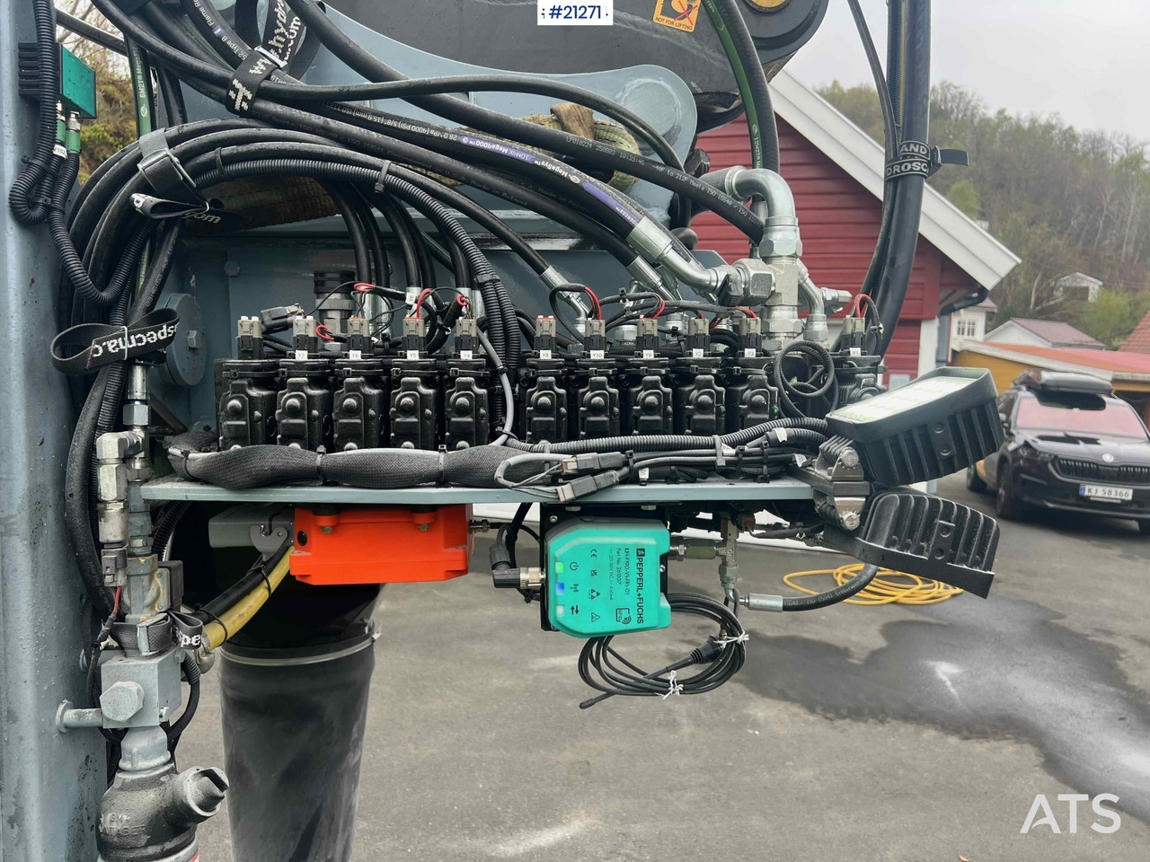 Drilling rig Montabert micro borretårn betydelig oppgradert m/ hc25 hammer og stangskifter: picture 30