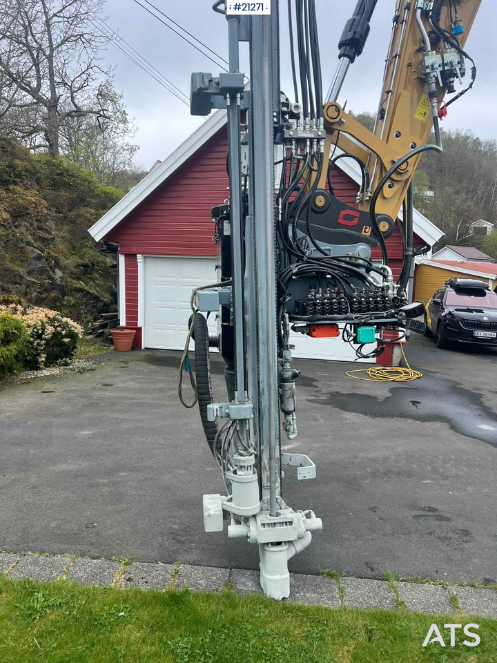 Drilling rig Montabert micro borretårn betydelig oppgradert m/ hc25 hammer og stangskifter: picture 10