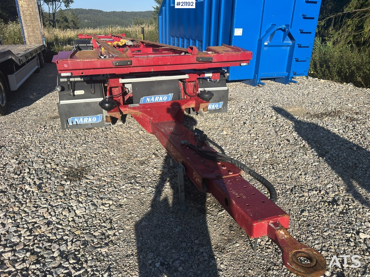 Narko 4 akslet container henger - Roll-off/ Skip trailer: picture 5 Narko 4 akslet container henger - Roll-off/ Skip trailer: picture 5