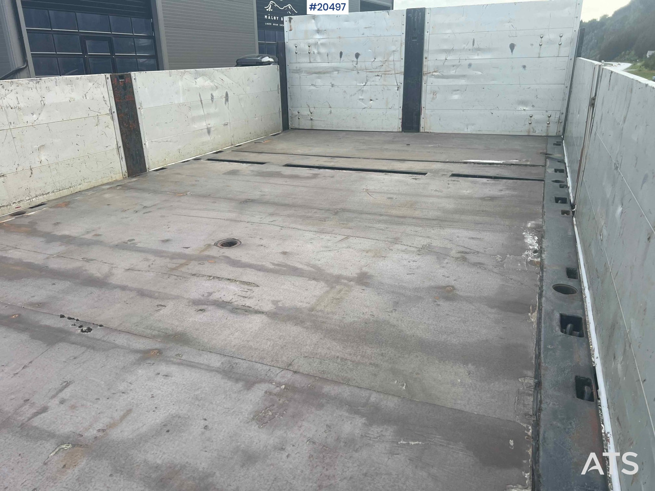 Dropside/ Flatbed trailer Nor-Slep 3 Akslet: picture 29