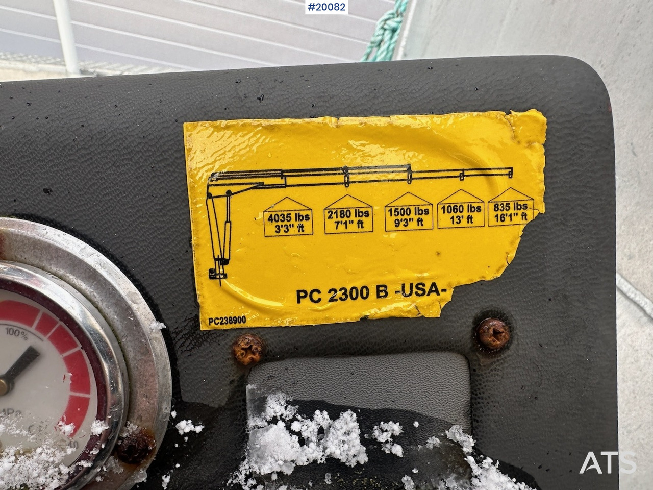 Leasing of Palfinger PC 2300 Palfinger PC 2300: picture 9