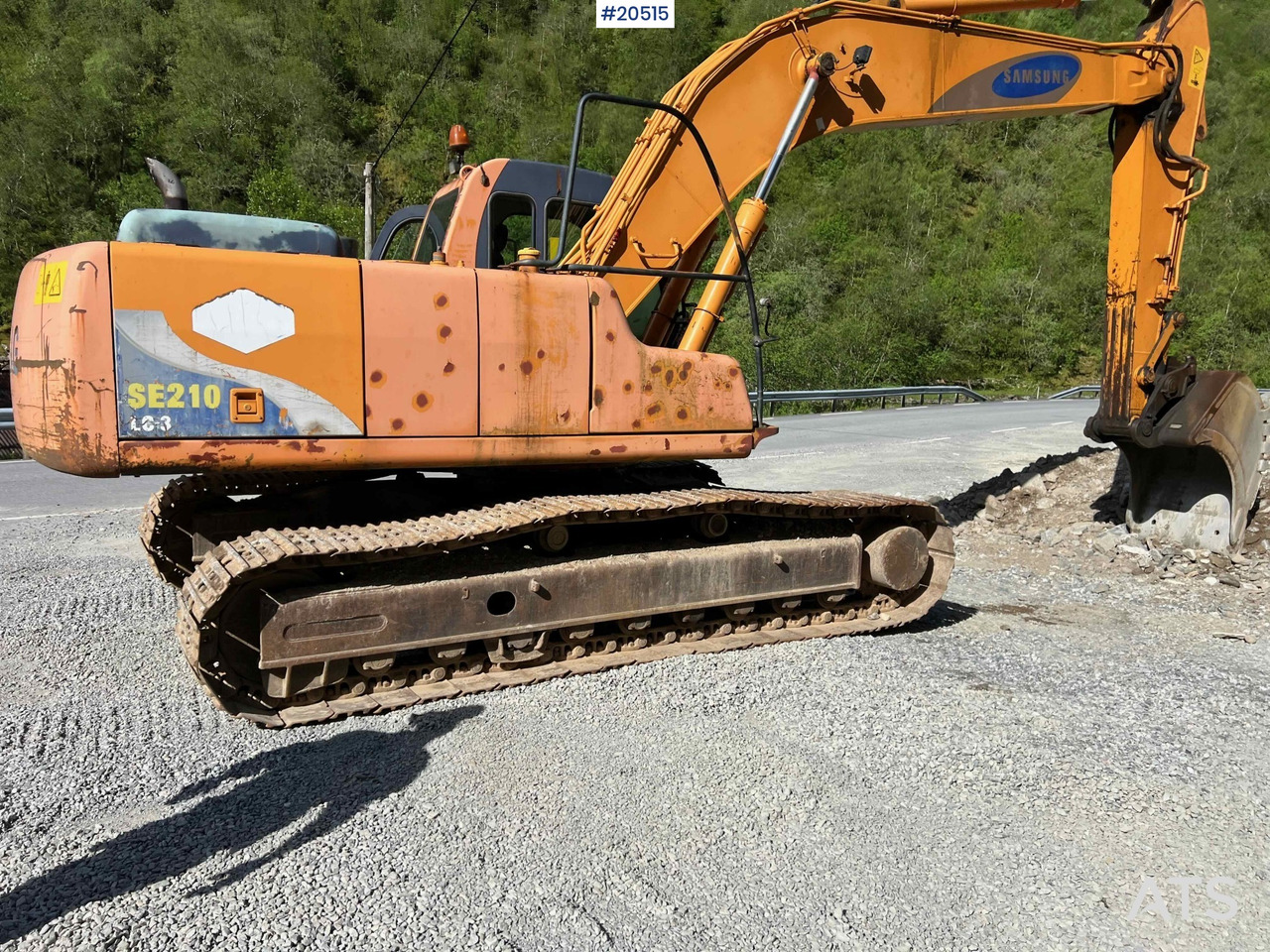 Excavator Samsung SE210 LC-3: picture 18 Excavator Samsung SE210 LC-3: picture 18