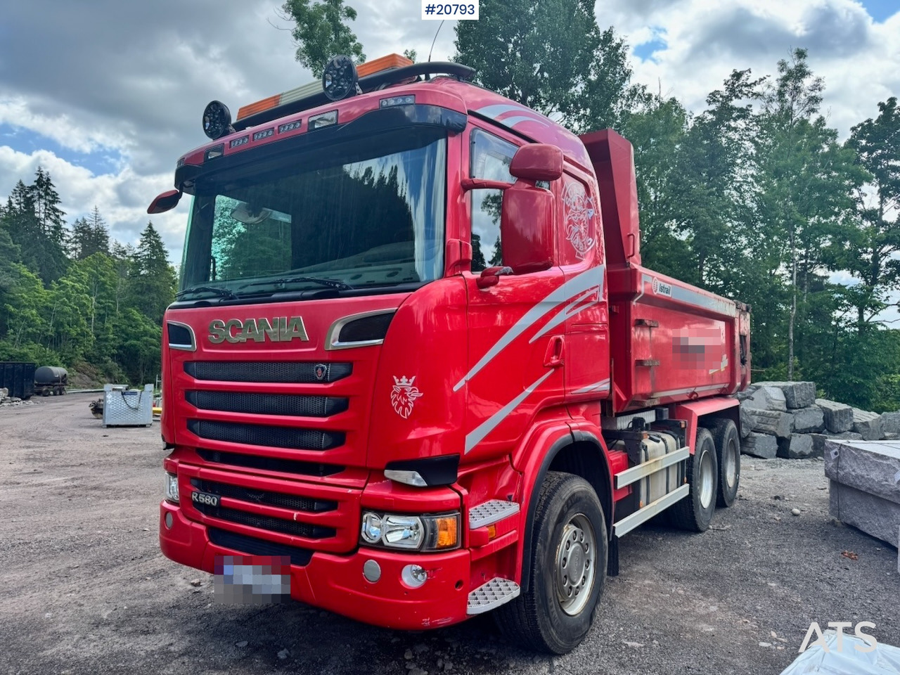 Scania R580 - Tipper: picture 1 Scania R580 - Tipper: picture 1