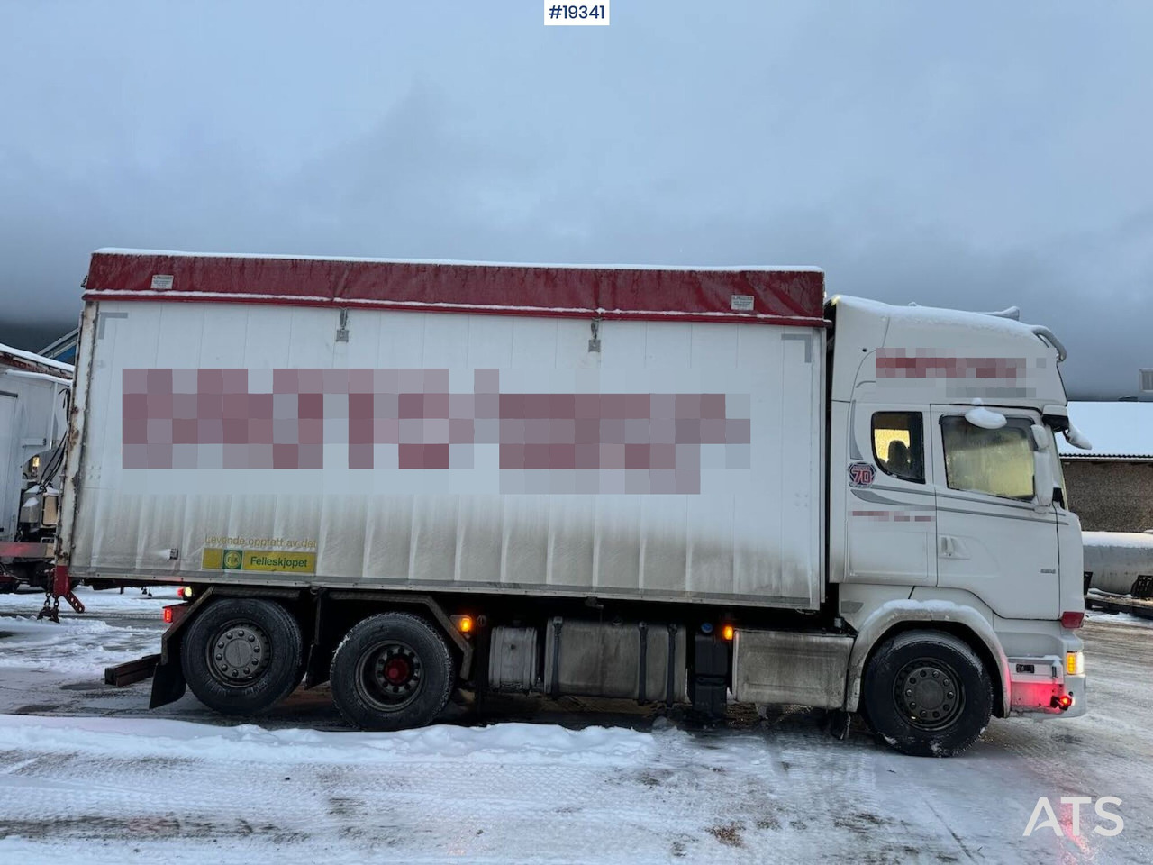 Scania R580 - Box truck: picture 4 Scania R580 - Box truck: picture 4