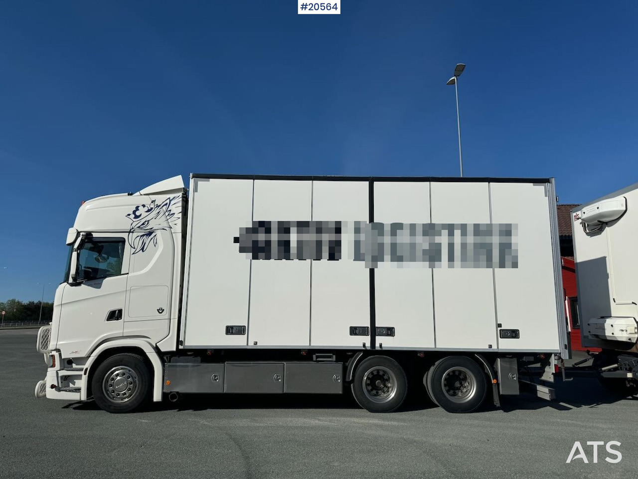 Scania S650 - Box truck: picture 2 Scania S650 - Box truck: picture 2