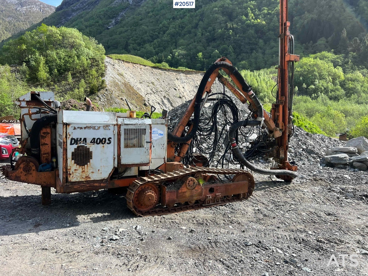 Tamrock DHA 400 S - Drilling rig: picture 4 Tamrock DHA 400 S - Drilling rig: picture 4