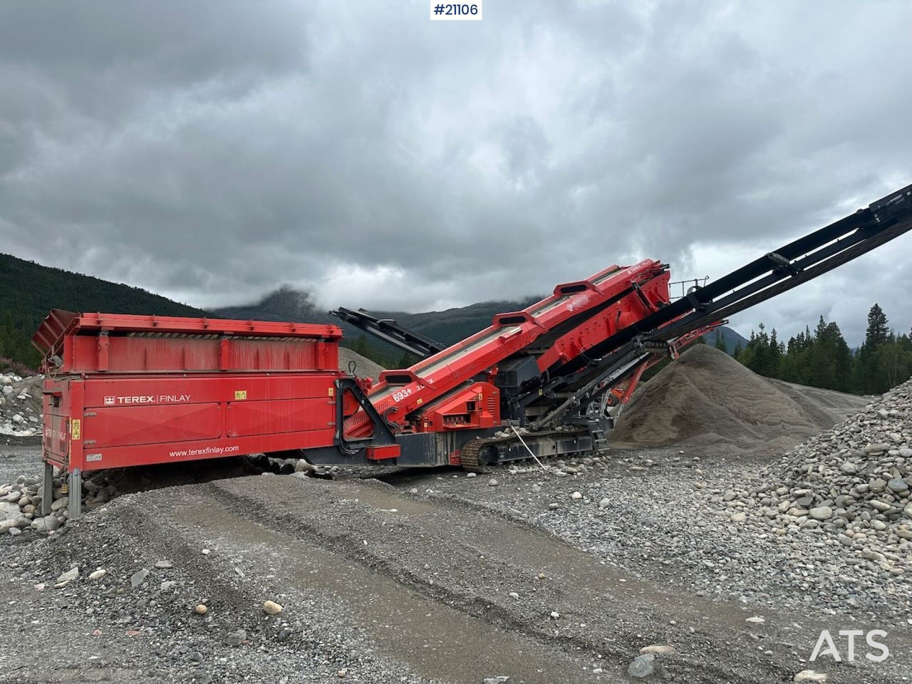 Terex Finlay 693+ sikteverk. - Screener: picture 1 Terex Finlay 693+ sikteverk. - Screener: picture 1