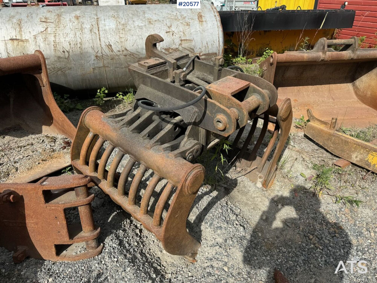 Tømmerklo m/ B20 feste - Grapple for Construction machinery: picture 3 Tømmerklo m/ B20 feste - Grapple for Construction machinery: picture 3