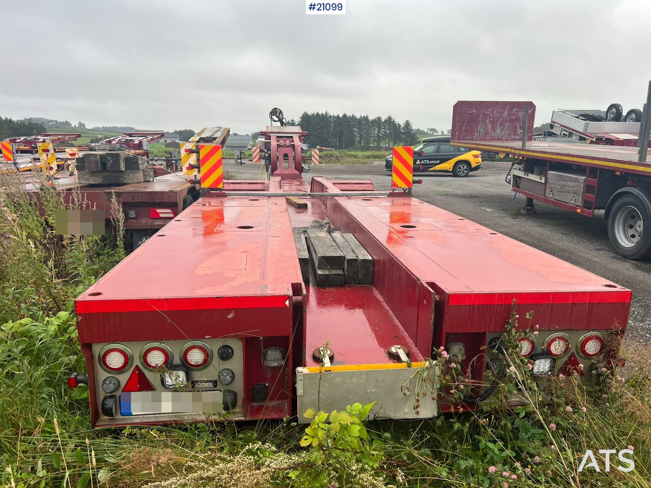 VM Brønntralle m/ Hydraulisk uttrekk på 3 m - Low loader semi-trailer: picture 1 VM Brønntralle m/ Hydraulisk uttrekk på 3 m - Low loader semi-trailer: picture 1
