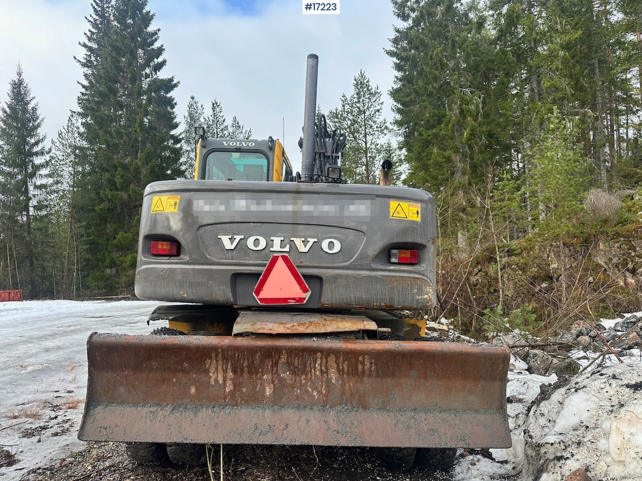 Volvo EW160B - Excavator: picture 4 Volvo EW160B - Excavator: picture 4