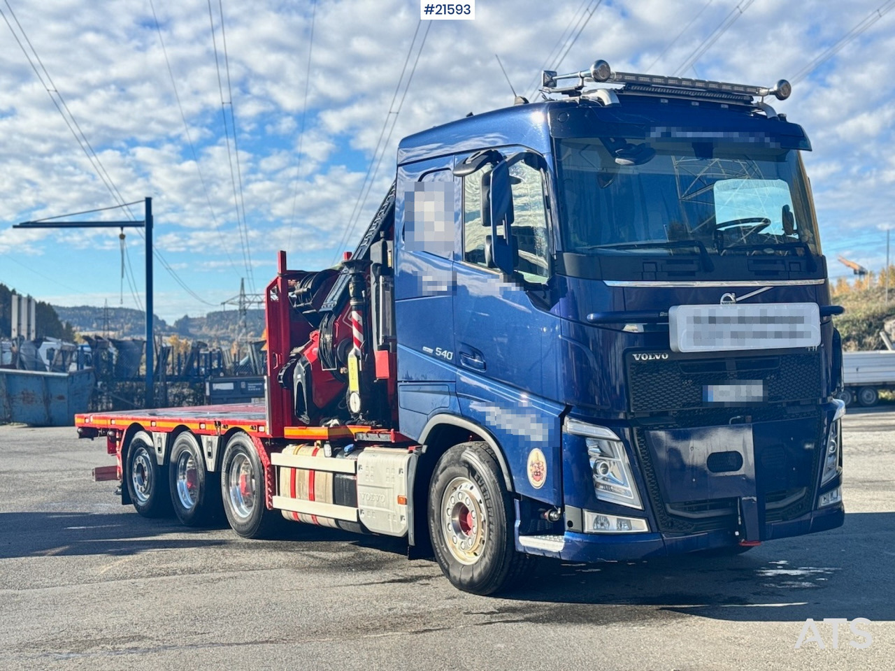 Volvo FH540 Kombibil - Crane truck: picture 4 Volvo FH540 Kombibil - Crane truck: picture 4