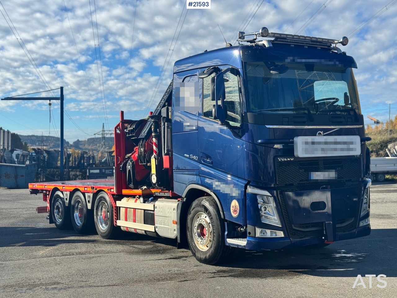 Volvo FH540 Kombibil - Crane truck: picture 3 Volvo FH540 Kombibil - Crane truck: picture 3