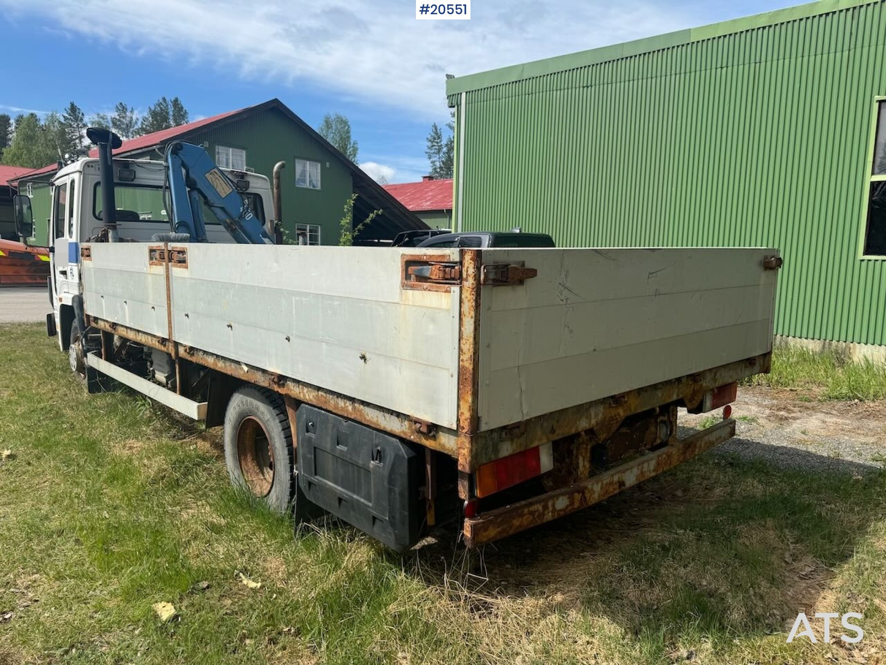 Volvo FL4 - Dropside/ Flatbed truck, Crane truck: picture 3 Volvo FL4 - Dropside/ Flatbed truck, Crane truck: picture 3