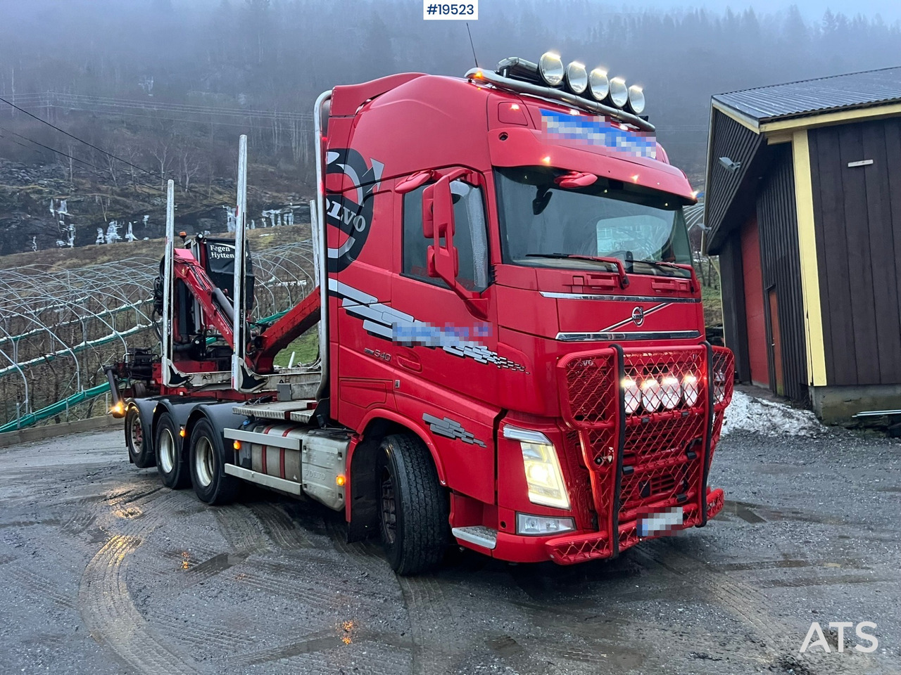 Volvo Fh540 8x4 Tømmerbil m/ 2016 M110L80 Palfinger krane og tømmerklype - Timber truck: picture 5 Volvo Fh540 8x4 Tømmerbil m/ 2016 M110L80 Palfinger krane og tømmerklype - Timber truck: picture 5