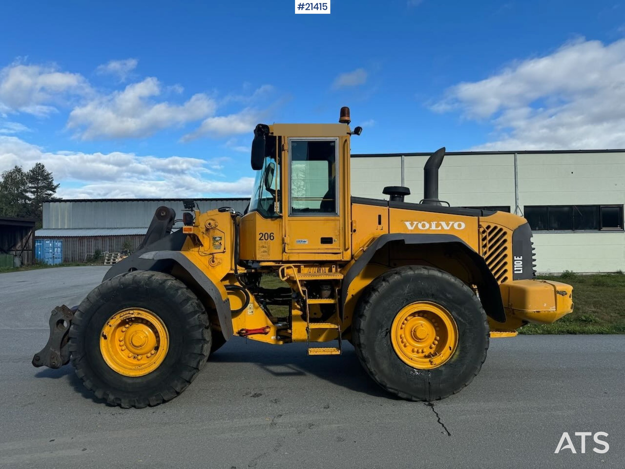 Volvo L110E - Wheel loader: picture 3 Volvo L110E - Wheel loader: picture 3