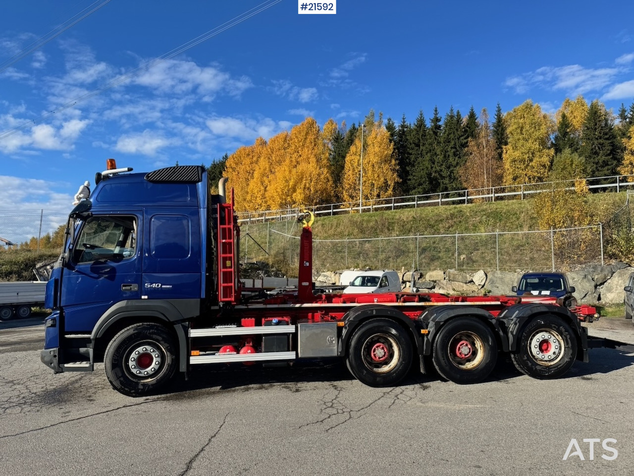 Volvo Volvo FMX540 8x4 Krokbil - Hook lift truck: picture 4 Volvo Volvo FMX540 8x4 Krokbil - Hook lift truck: picture 4