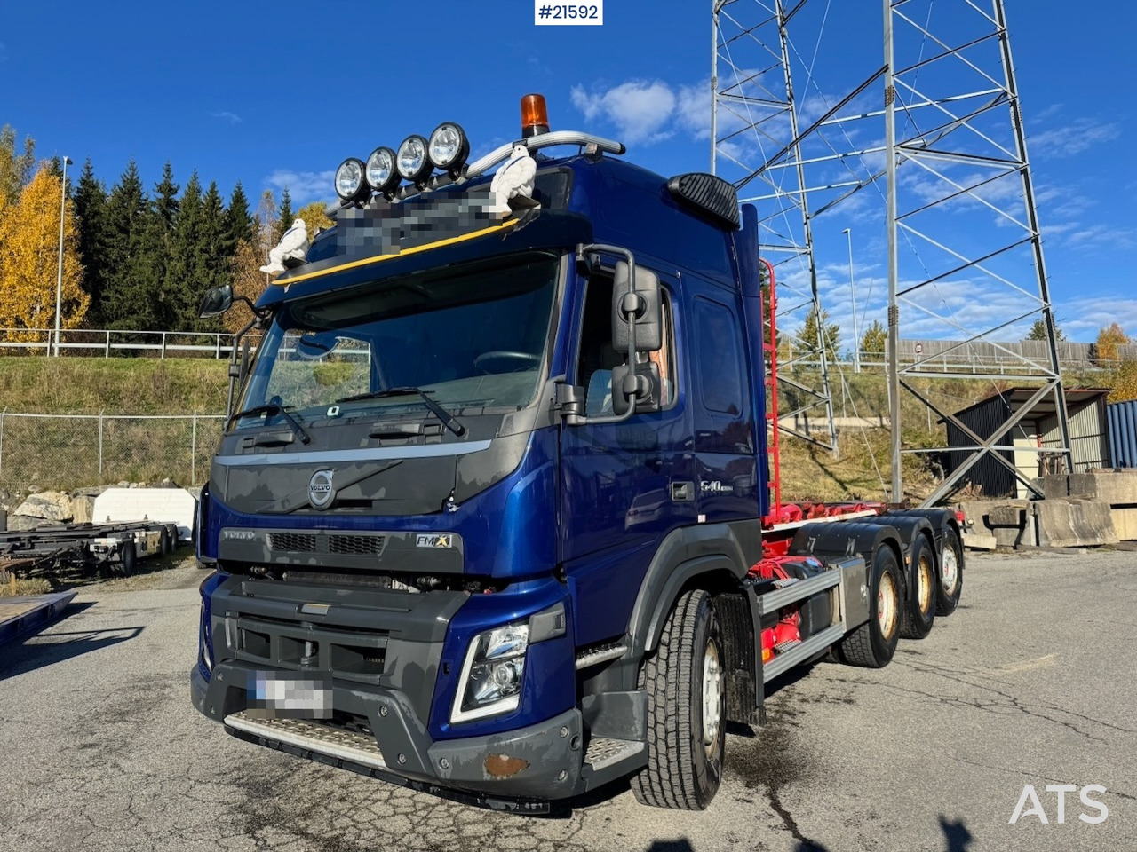 Volvo Volvo FMX540 8x4 Krokbil - Hook lift truck: picture 1 Volvo Volvo FMX540 8x4 Krokbil - Hook lift truck: picture 1