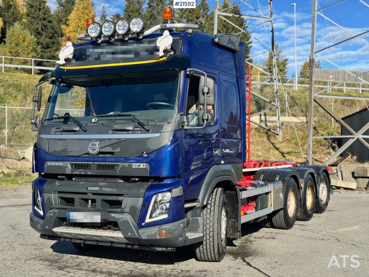 Volvo Volvo FMX540 8x4 Krokbil - Hook lift truck: picture 2 Volvo Volvo FMX540 8x4 Krokbil - Hook lift truck: picture 2