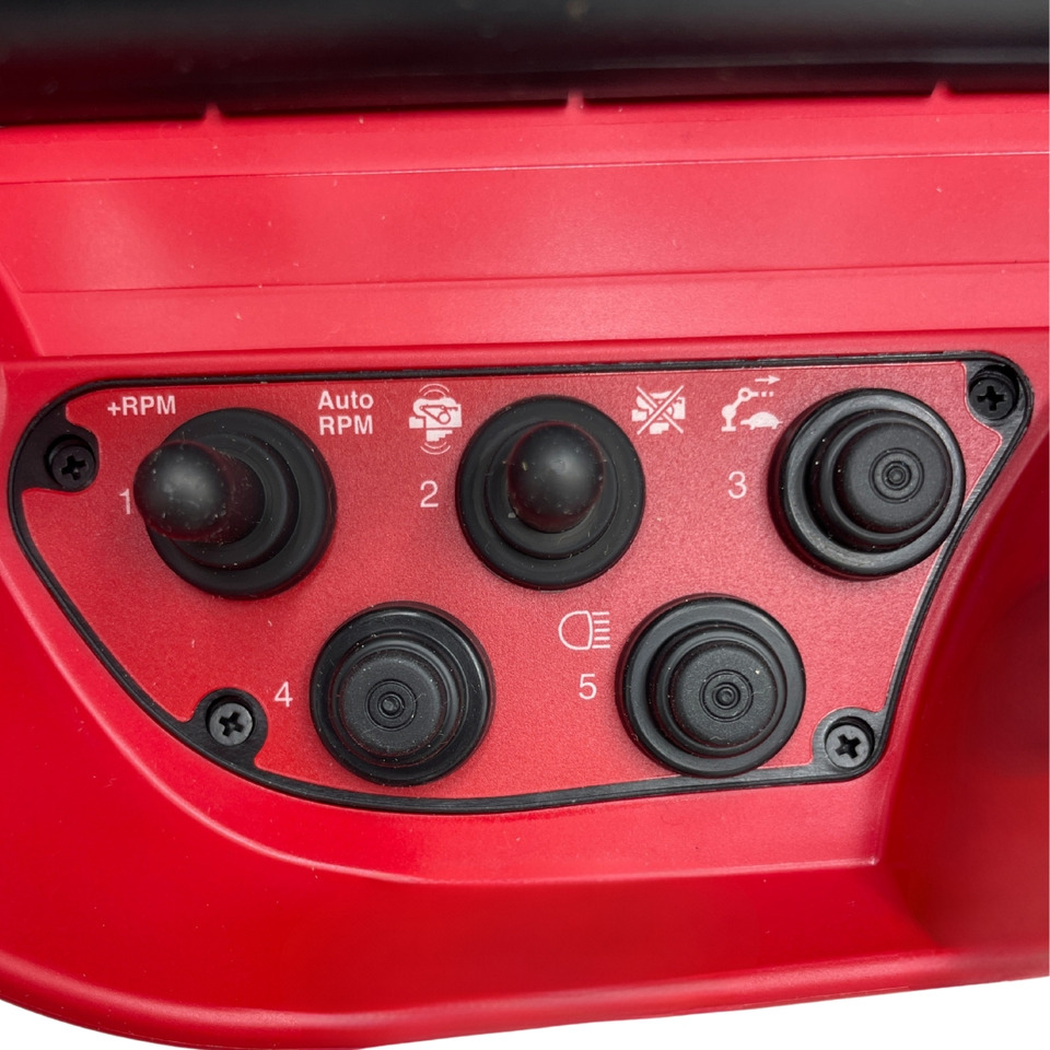 Left lateral panel with buttons radio remote Scanreco RC400 - Electrical system for Loader crane: picture 2 Left lateral panel with buttons radio remote Scanreco RC400 - Electrical system for Loader crane: picture 2