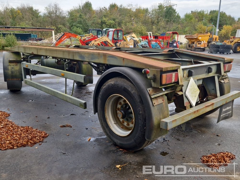 1992 RCA1850-65HE Twin Axle Container Trailer, max.18000 kg (German Reg. Docs. Available) - Roll-off/ Skip trailer: picture 3 1992 RCA1850-65HE Twin Axle Container Trailer, max.18000 kg (German Reg. Docs. Available) - Roll-off/ Skip trailer: picture 3