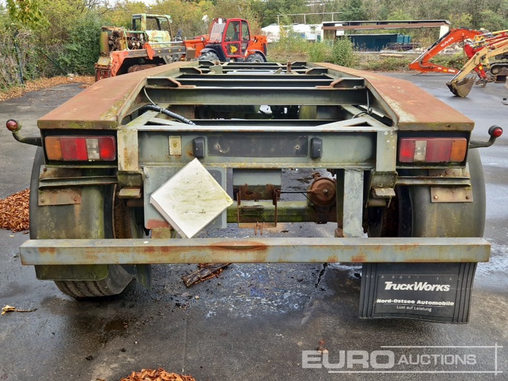 1992 RCA1850-65HE Twin Axle Container Trailer, max.18000 kg (German Reg. Docs. Available) - Roll-off/ Skip trailer: picture 4 1992 RCA1850-65HE Twin Axle Container Trailer, max.18000 kg (German Reg. Docs. Available) - Roll-off/ Skip trailer: picture 4