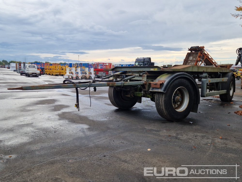 1992 RCA1850-65HE Twin Axle Container Trailer, max.18000 kg (German Reg. Docs. Available) - Roll-off/ Skip trailer: picture 1 1992 RCA1850-65HE Twin Axle Container Trailer, max.18000 kg (German Reg. Docs. Available) - Roll-off/ Skip trailer: picture 1