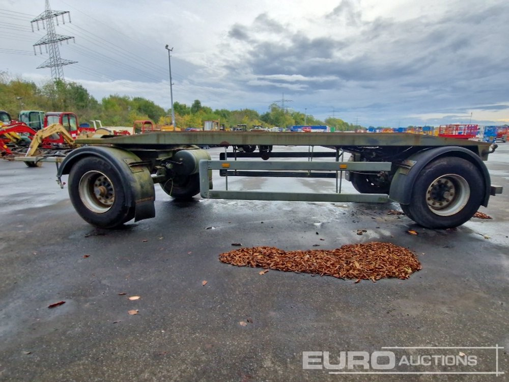 1992 RCA1850-65HE Twin Axle Container Trailer, max.18000 kg (German Reg. Docs. Available) - Roll-off/ Skip trailer: picture 2 1992 RCA1850-65HE Twin Axle Container Trailer, max.18000 kg (German Reg. Docs. Available) - Roll-off/ Skip trailer: picture 2