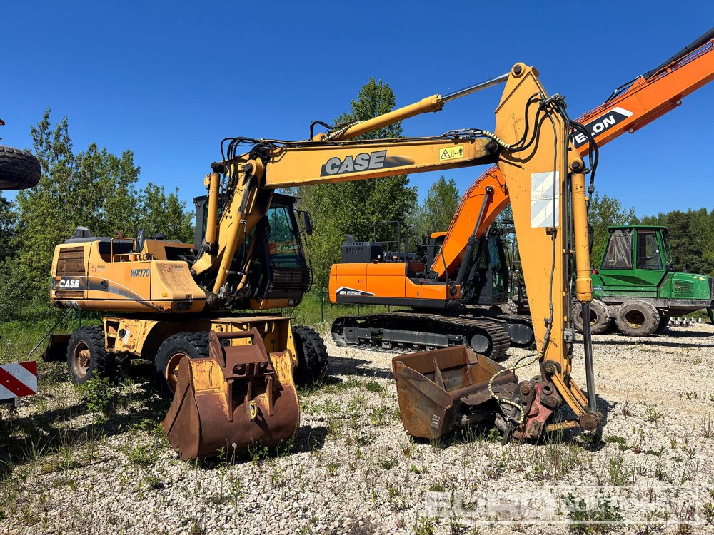 2003 Case WX170 - Wheel excavator: picture 4 2003 Case WX170 - Wheel excavator: picture 4