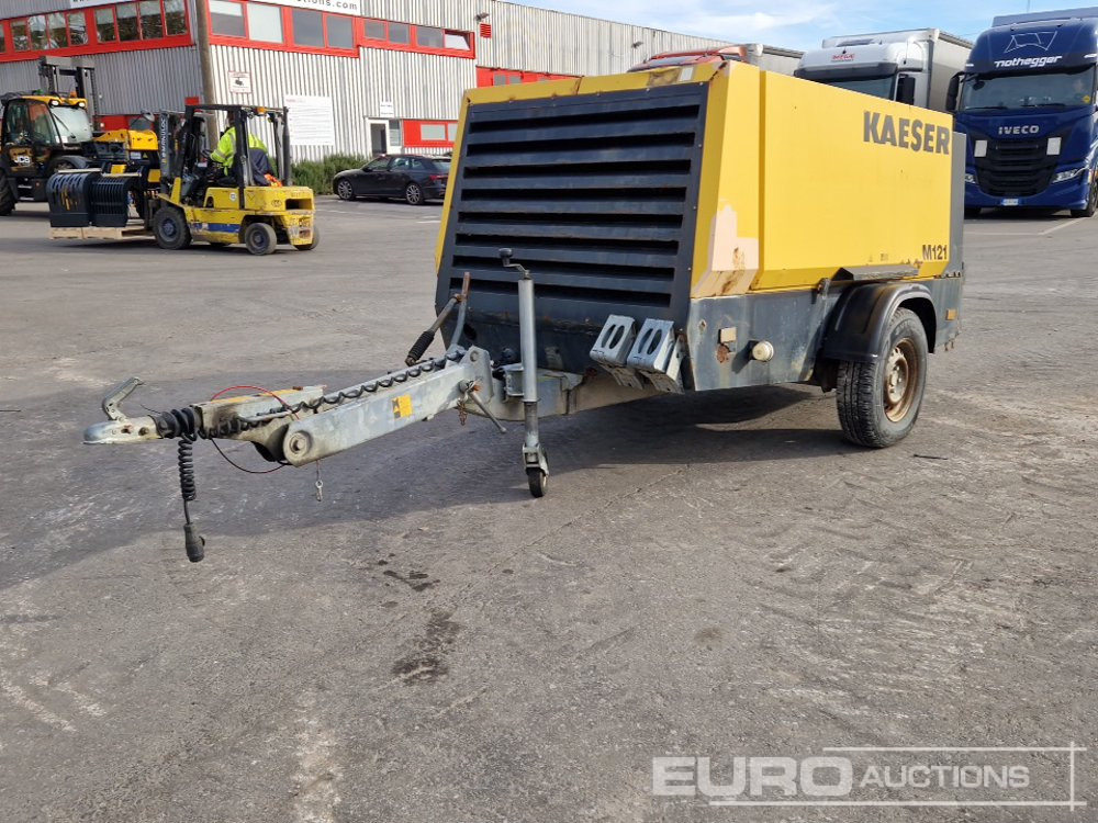 2006 Kaesar M121 400CFM Single Axle Compressor (Danish Reg. Docs. Available) - Air compressor: picture 1 2006 Kaesar M121 400CFM Single Axle Compressor (Danish Reg. Docs. Available) - Air compressor: picture 1