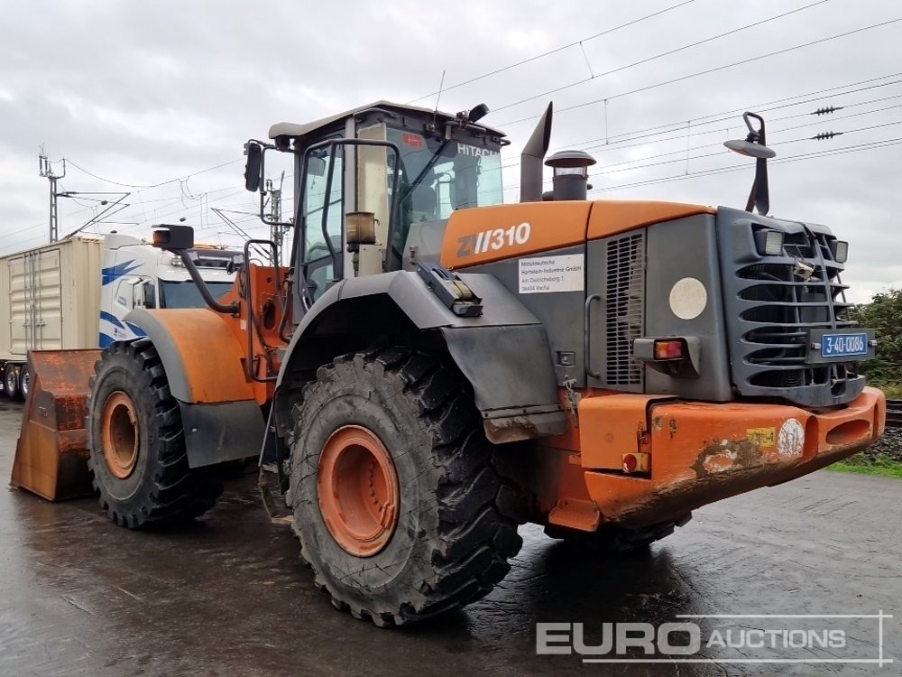2010 Hitachi ZW310 - Wheel loader: picture 3 2010 Hitachi ZW310 - Wheel loader: picture 3